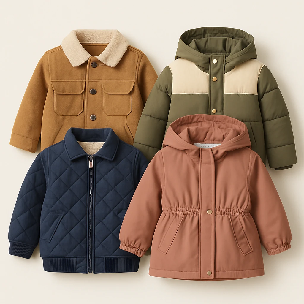 Jobedu Outline Black - Suphar Moss | Kid's Premium Windwall Jacket