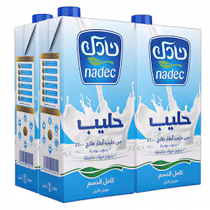 Nadec Full Cream Milk 1 Liter (4 Pack) product thumbnail 2