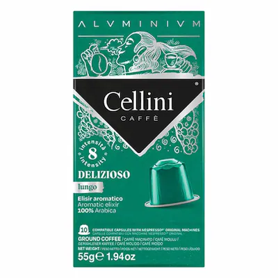 Cilini Longo Coffee Capsules 55g - 10 Capsules product thumbnail 2