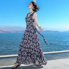 Floral Maxi Dress for Women product thumbnail 2