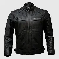 Men's Leather Motorcycle Jacket product thumbnail 2