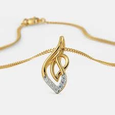 Women's Gold Pendant Necklace product thumbnail 2