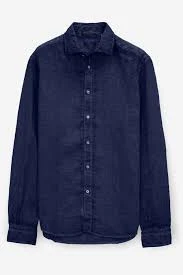 Men's Relaxed Fit Linen Shirt product thumbnail 2