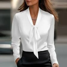 Elegant Women's Satin Blouse product thumbnail 2