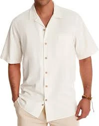 Men's Linen Button-Up Shirt product thumbnail 2