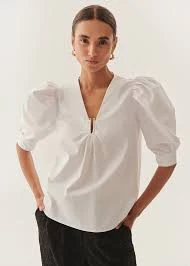 Women's Puff Sleeve Blouse product thumbnail 2