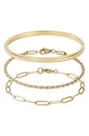 Women's Gold Bracelet Set product thumbnail 2