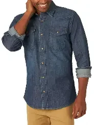 Men's Denim Shirt product thumbnail 2
