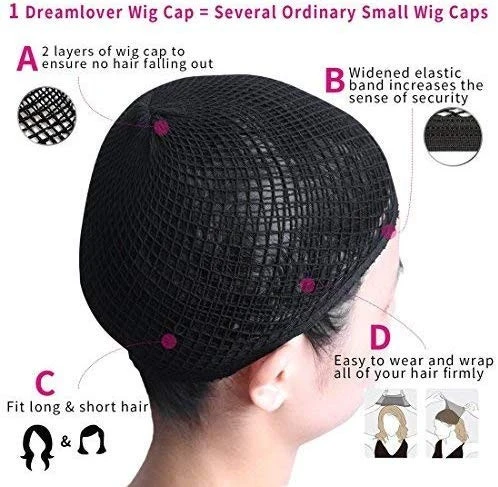 Finest Stocking Wig Hair Weaving Cap Black product thumbnail 5