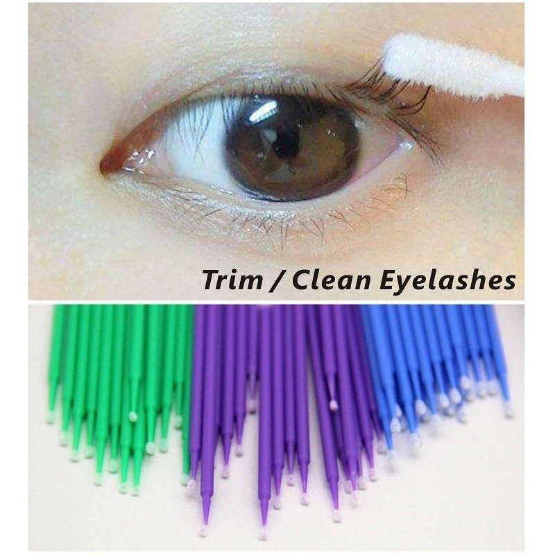 Disposable Cleaning Stick Eyelash Extension Micro Brush product thumbnail 8