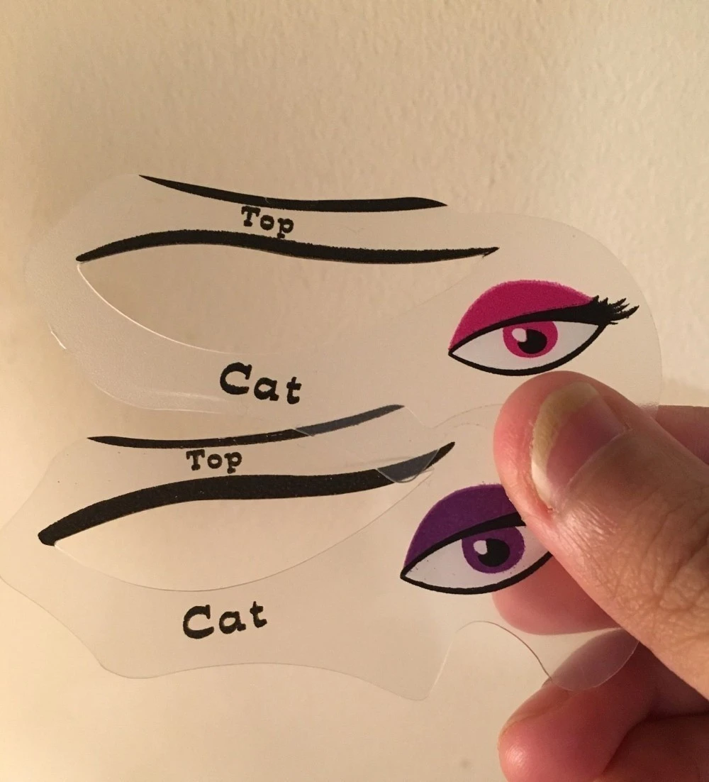 Cat Eyeliner Stencil +Eyeshadow Stencil product thumbnail 4