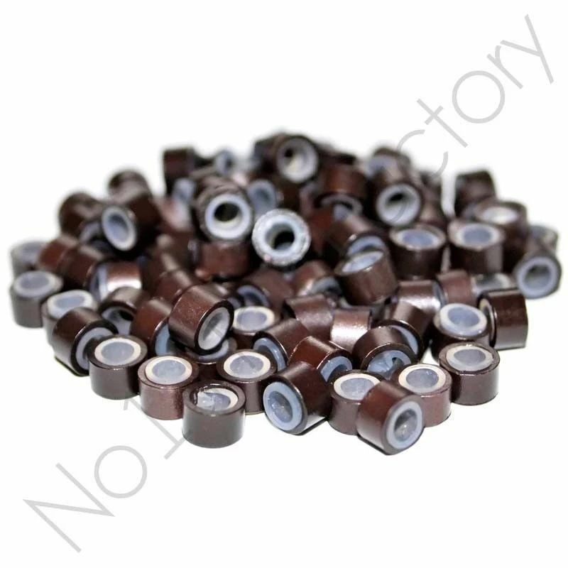 Silicone Lined Micro Link Ring Beads Feather Stick Hair Extensions Fit for I tip hair product thumbnail 15