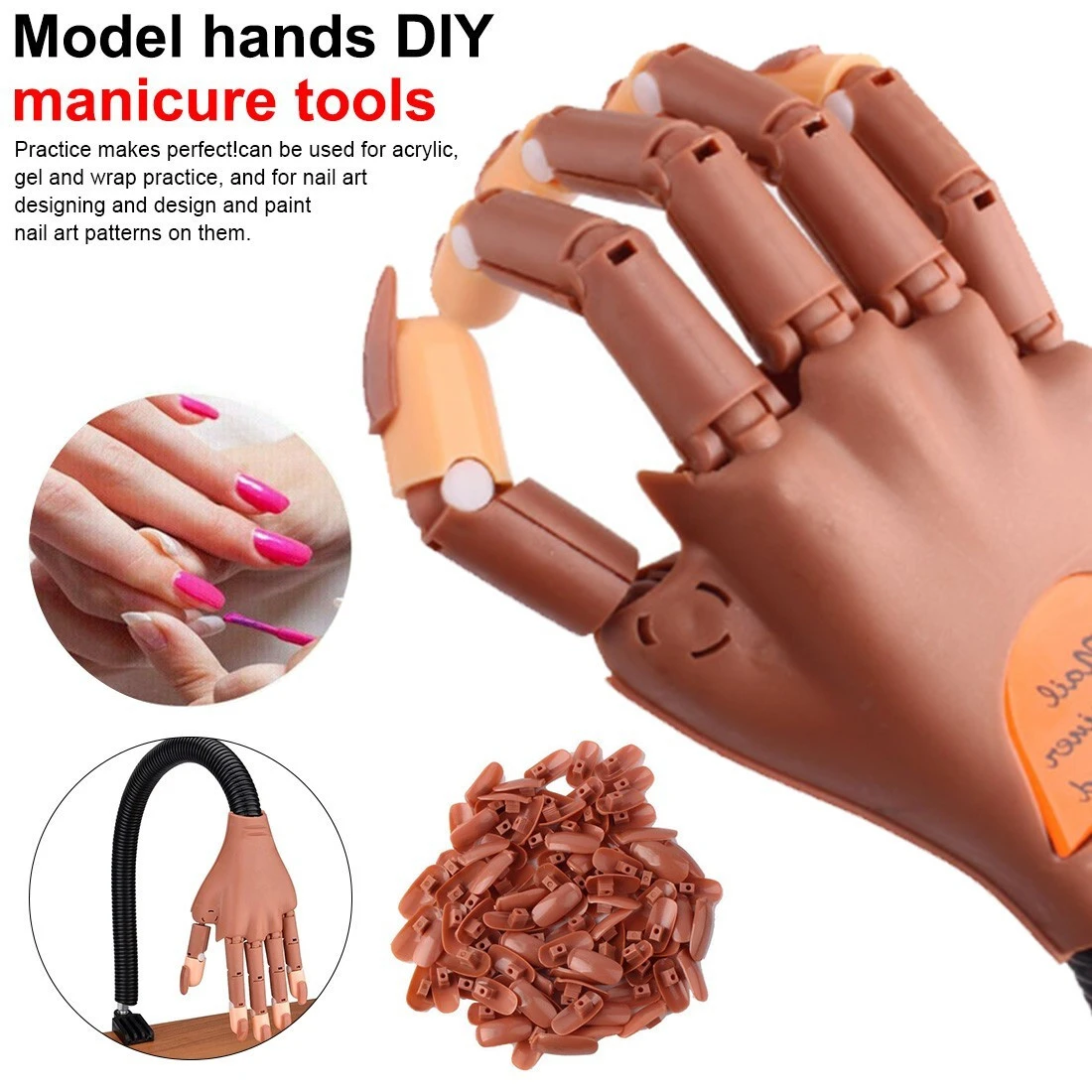 Professional  hand manicure tool for training product thumbnail 2