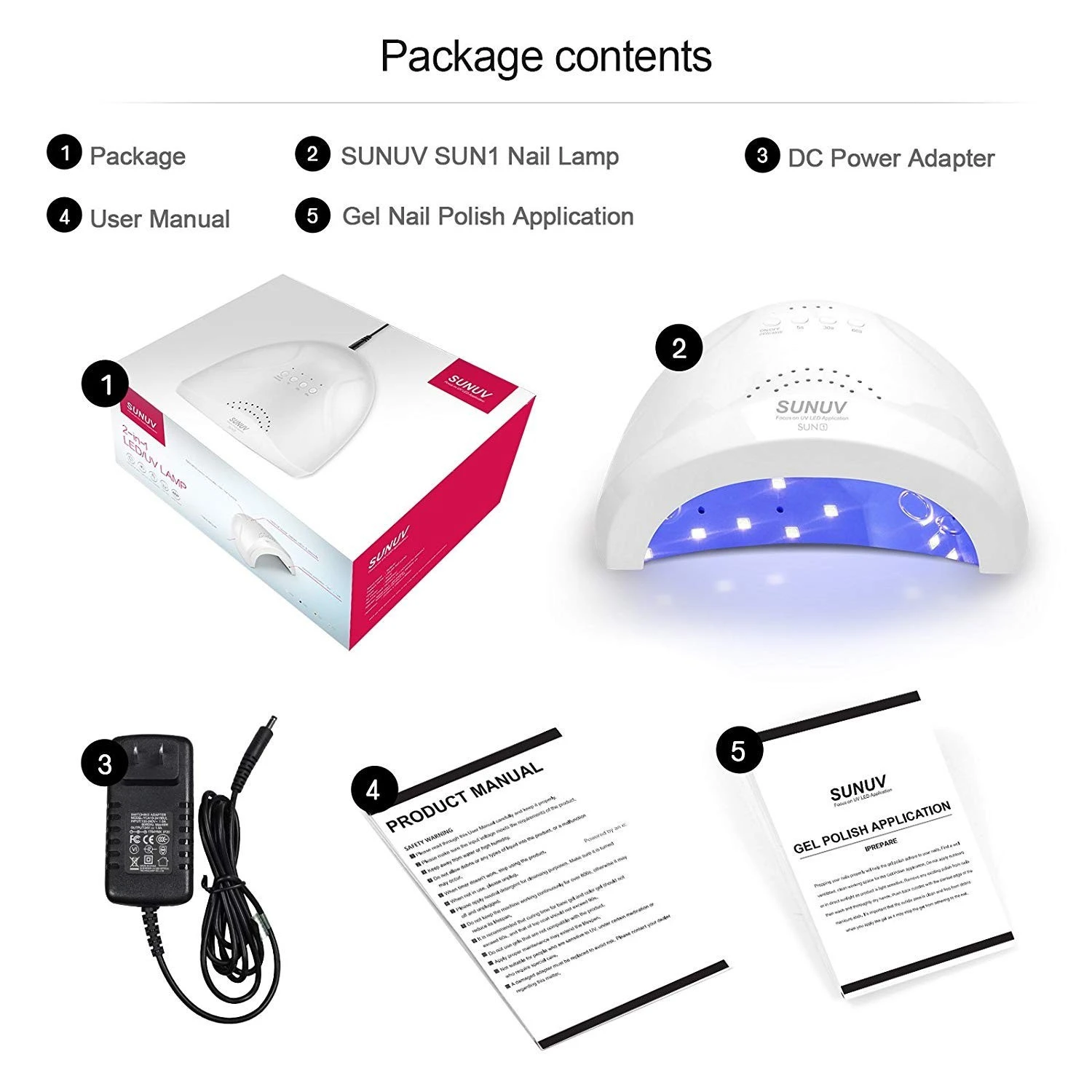 SUN 5 Nail Dryer 48W product thumbnail 17