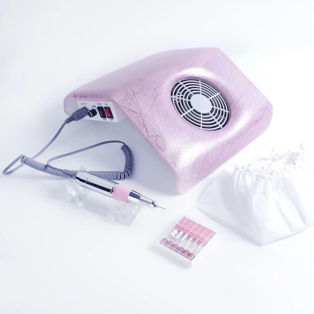2-in-1 Nail Suction Dust Collector fan Strong Nail Drill Vacuum product thumbnail 11
