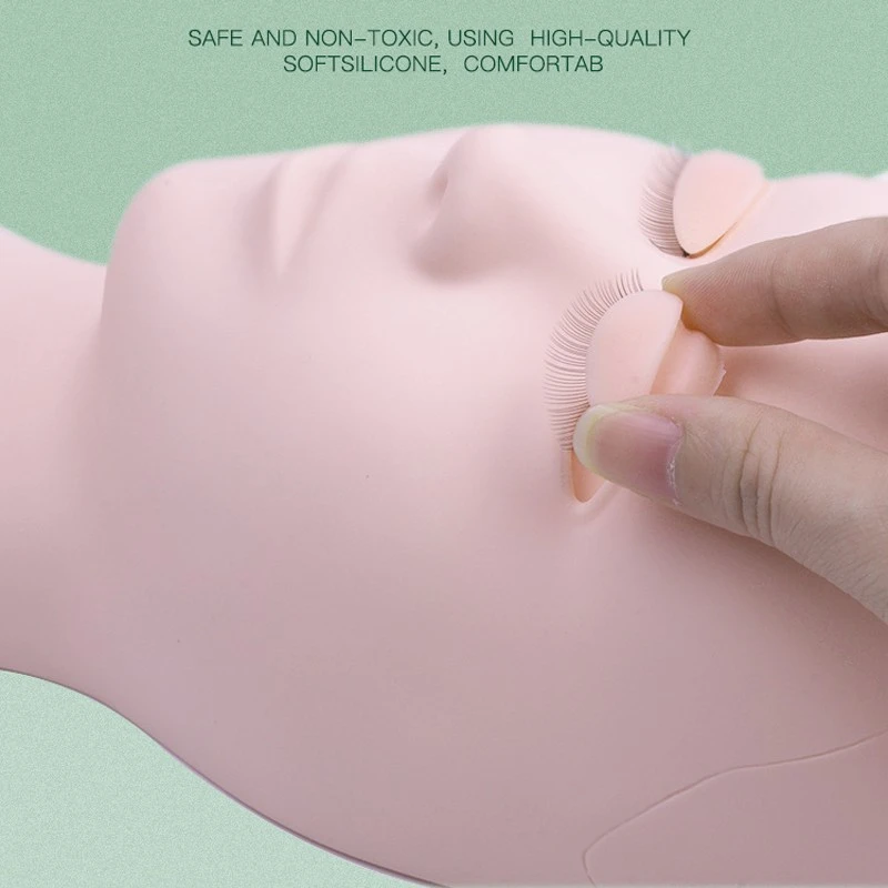 Eyelash Extension Kit, Mannequin Head with Replaced Eyelids product thumbnail 34