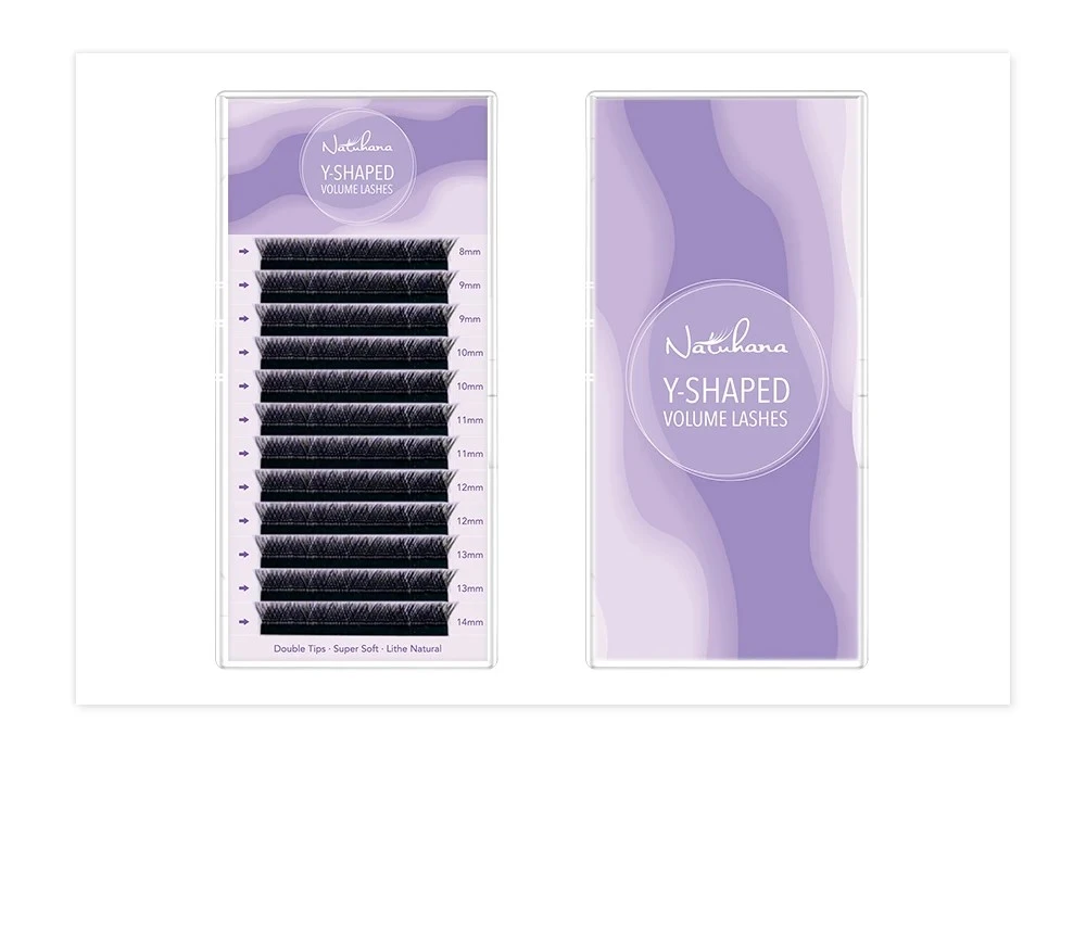 NATUHANA YY Shape Eyelash Extensions CD Curl Black product thumbnail 2