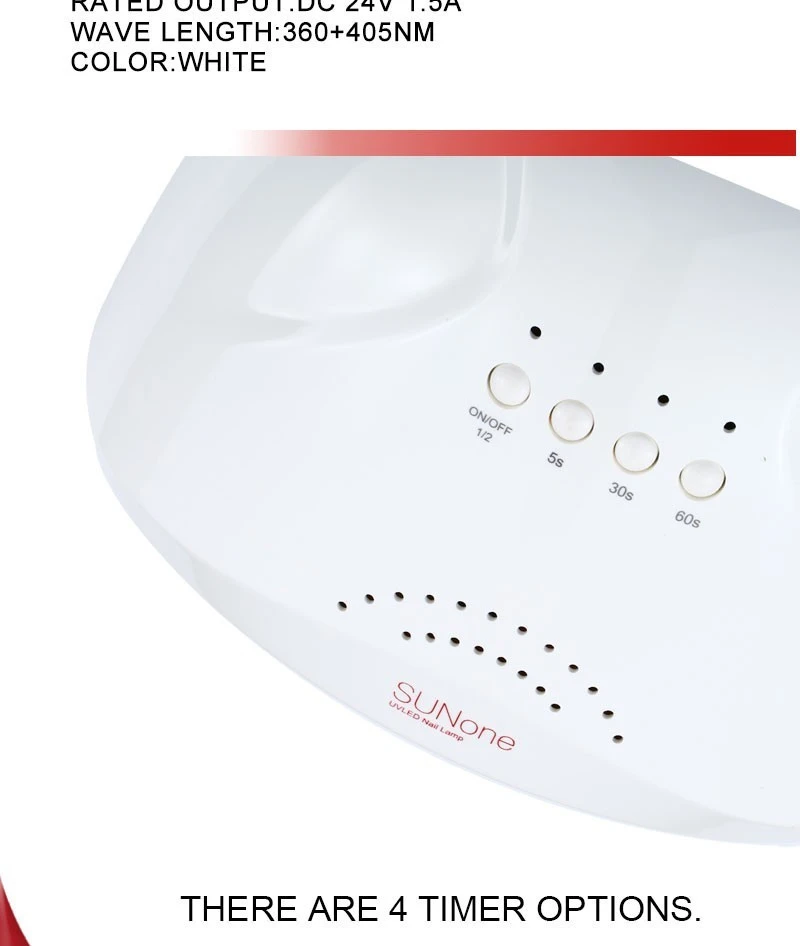 SUN 5 Nail Dryer 48W product thumbnail 6