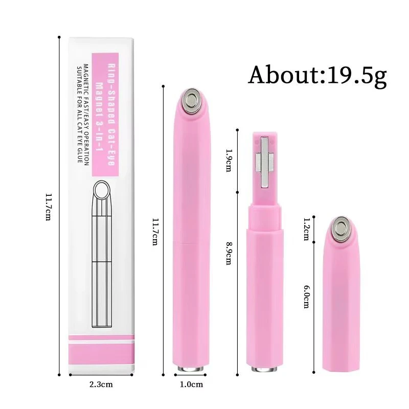 Double-head Magnet Stick 3 In 1 Ellipse Annular Cat Magnetic Gel Nail Art Strong Magnetic Nails Magnet Pen DIY Manicure Tool product thumbnail 12