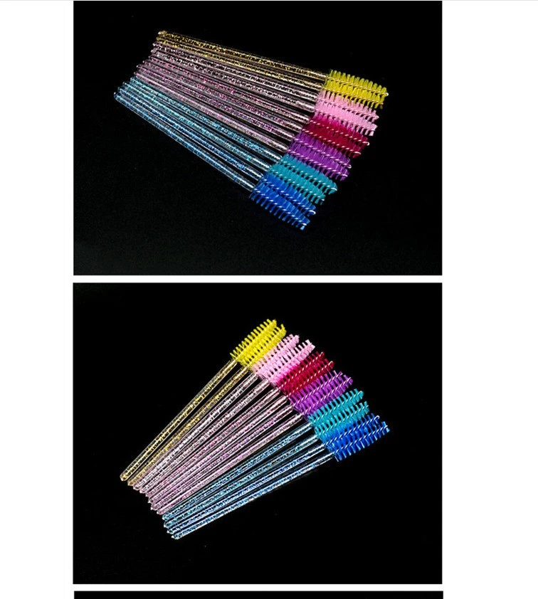 New foreign trade crystal rod mascara brush mascara comb solid mascara brush portable makeup brush beauty tool product thumbnail 3