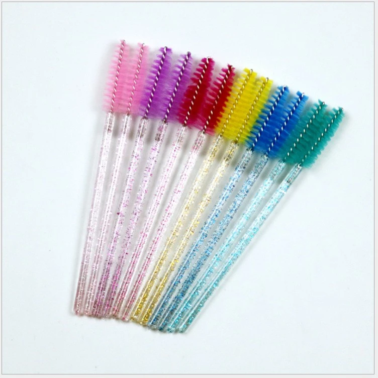 New foreign trade crystal rod mascara brush mascara comb solid mascara brush portable makeup brush beauty tool product thumbnail 6
