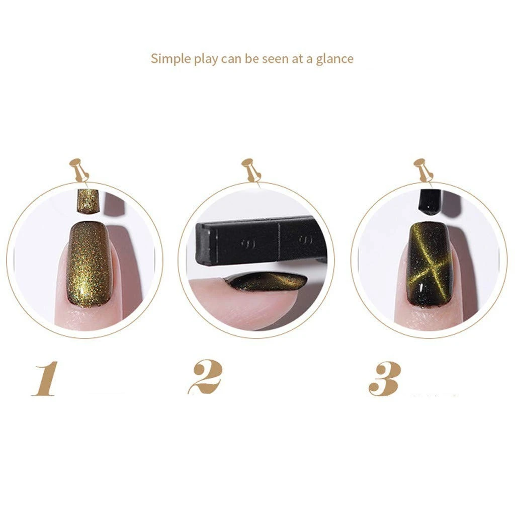 Nail Art Magnet Cat Eye Gel Polish Tools product thumbnail 9