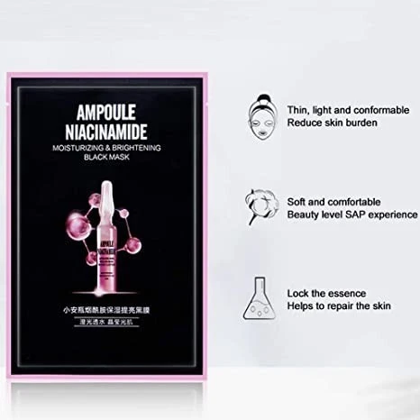 Ampoule Niacin-amide Rolanjona Black Mask Box product thumbnail 3