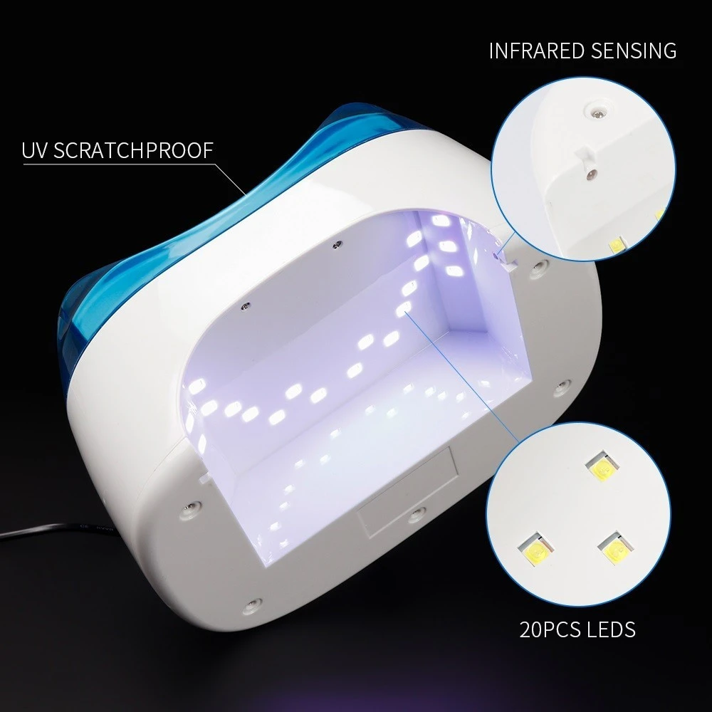 36W Multi-function UV/LED Nail dryer with Storage product thumbnail 15