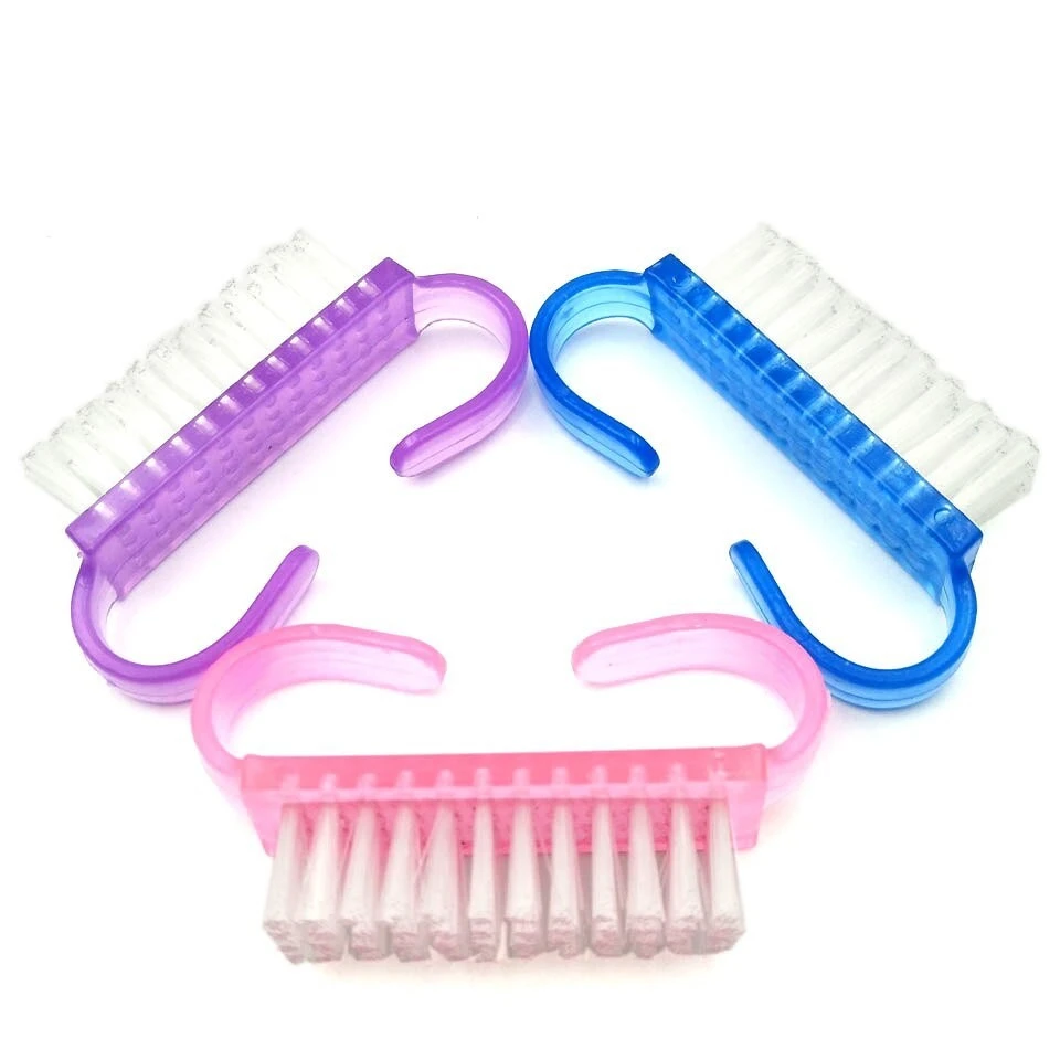 Small Plastic Nail Cleaning Brush Tools product thumbnail 10