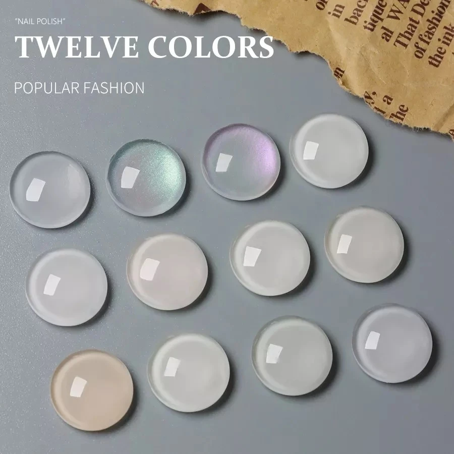 12 Colors Nail Gel Polish Fruit Milkshake Series Gel Polish product thumbnail 2
