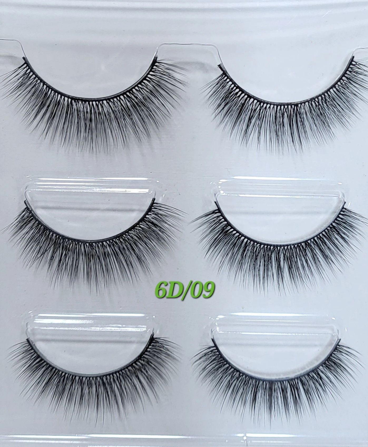 Anjieer Fashion Eyelash 3pairs 6D product thumbnail 5