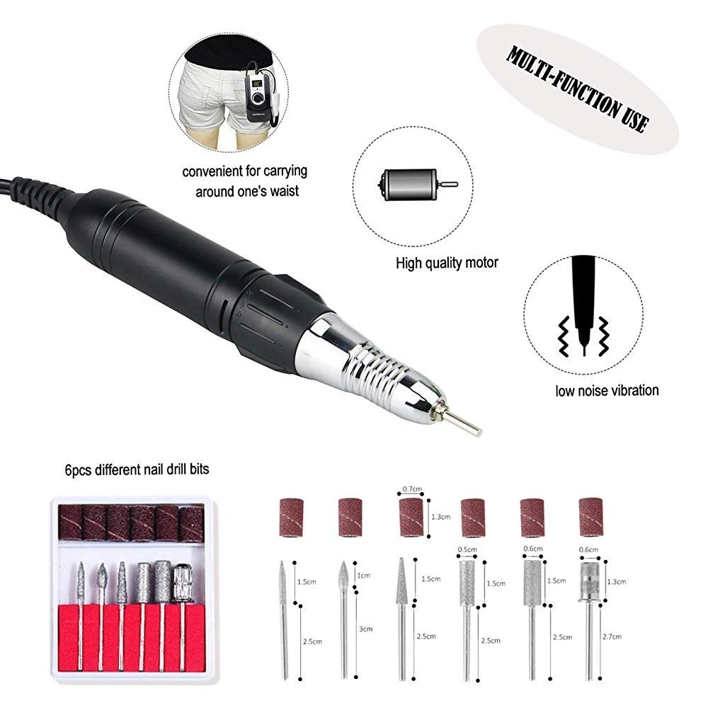 Portable Nail Drill Cordless 35000 RPM product thumbnail 14