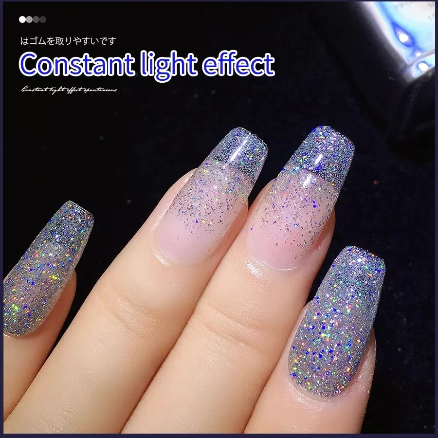 Laser Kaleidoscope Nail Gel Polish Super Broken UV LED Universal Kaleidoscope Nail Gel Polish product thumbnail 10