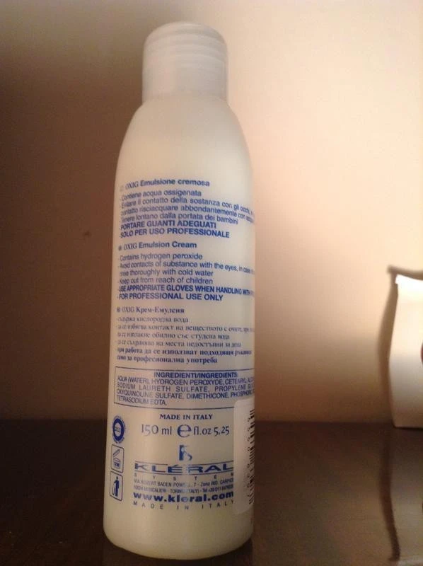 KLERAL Magicolor Oxig Emulsion  Cremosa  Ossidante 150 ML product thumbnail 2