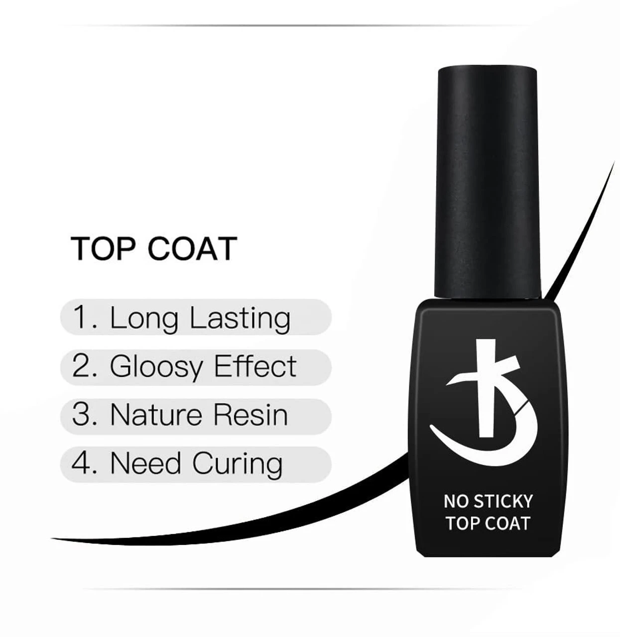 Professional Top Gel Coat  No Sticky py Kodi  12 ml product thumbnail 10