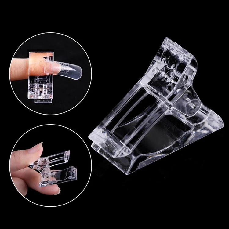 5 pcs Nail Art Crystal Clip Extended Nail Mold, Fixation, Nail Therapy Nail Assist Crystal Gel Clip, Nail Art Fixation Clip product thumbnail 5