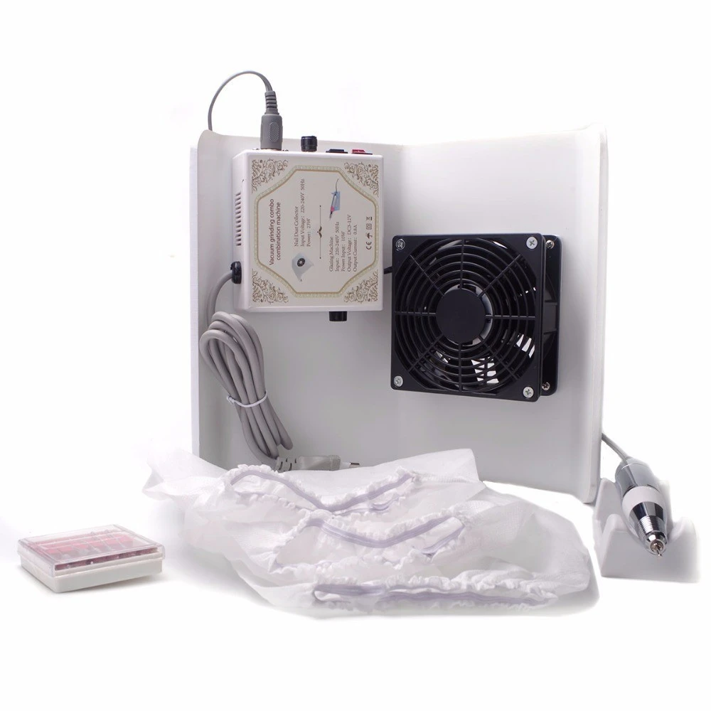 2-in-1 Nail Suction Dust Collector fan Strong Nail Drill Vacuum product thumbnail 4