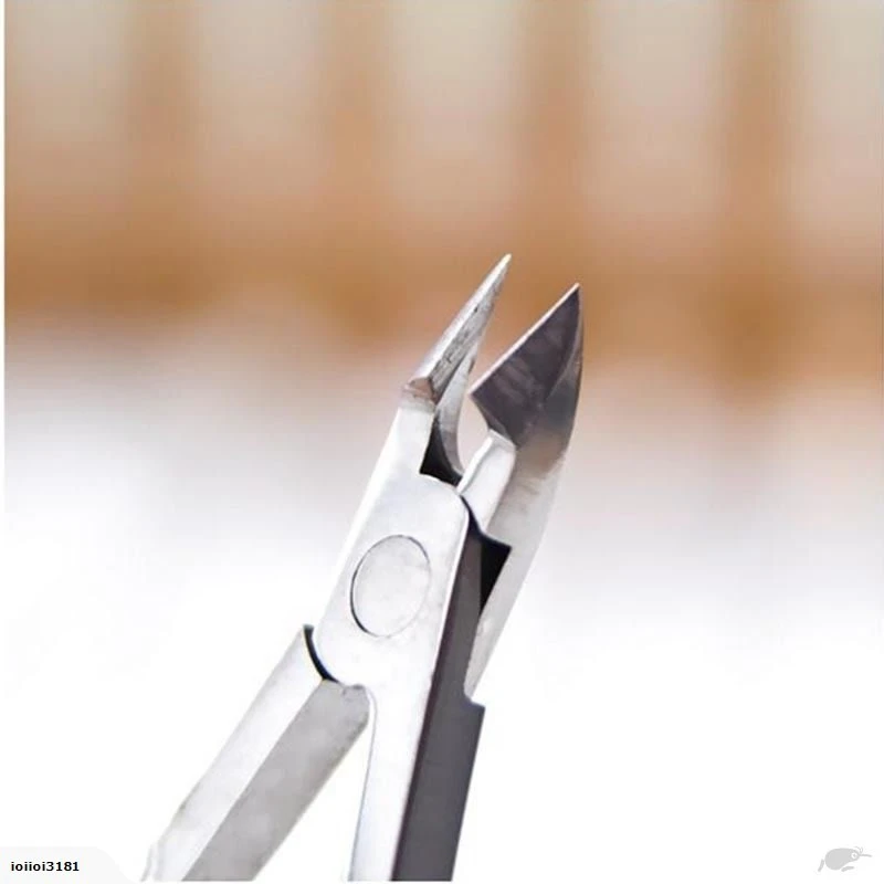 silver Nail Cuticle Nipper Manicure Pedicure Tools product thumbnail 6