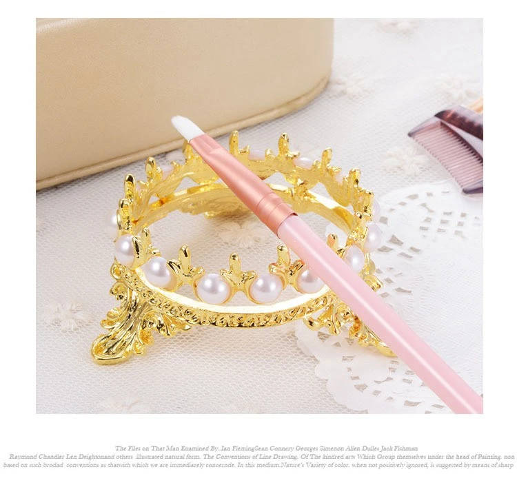 Creative crown nail pen holder New Japanese pearl fashion product thumbnail 11