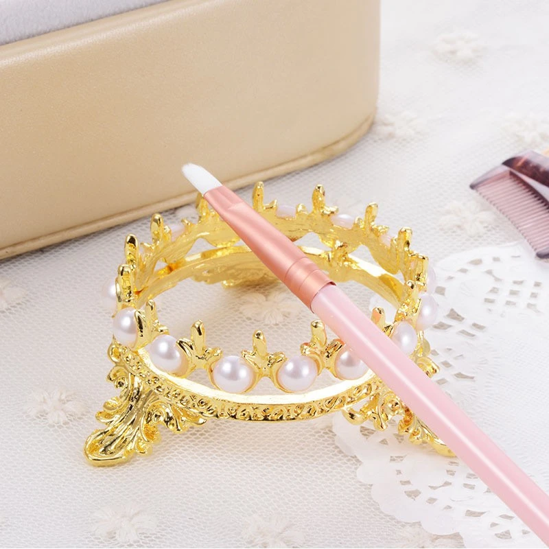 Creative crown nail pen holder New Japanese pearl fashion product thumbnail 2