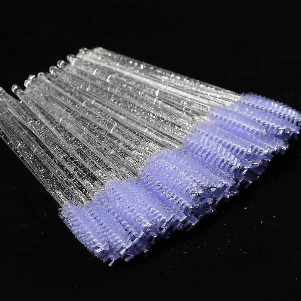 New foreign trade crystal rod mascara brush mascara comb solid mascara brush portable makeup brush beauty tool product thumbnail 25