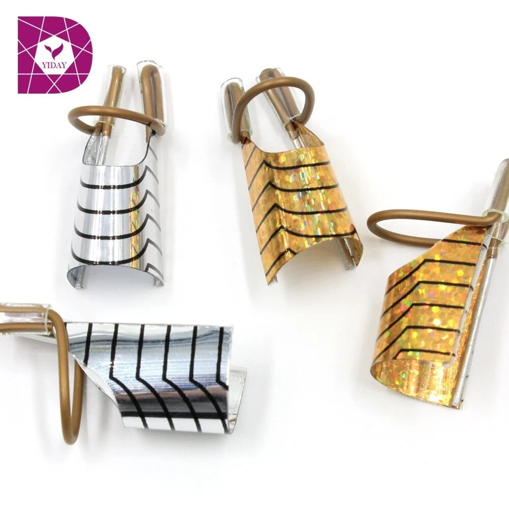 Reusable Dual Silver & Gold Nail Form For Nail Art Making product thumbnail 8