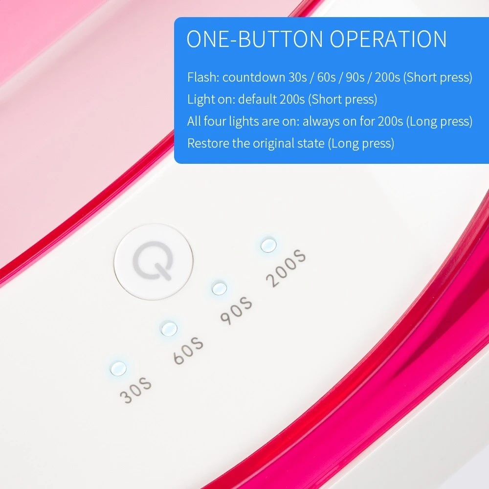 36W Multi-function UV/LED Nail dryer with Storage product thumbnail 5