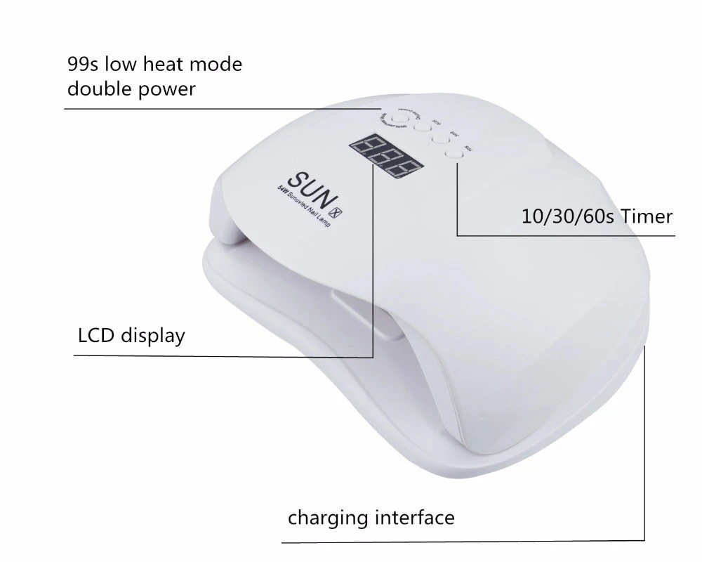 SUN X Plus 72 W Nail Dryer UV LED Nail Lamp product thumbnail 12