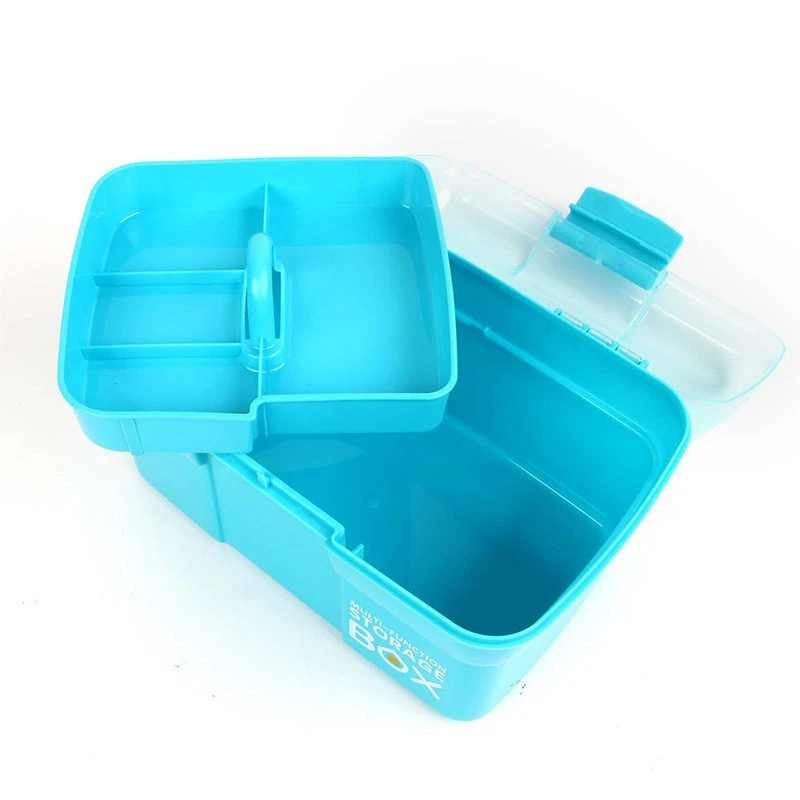 \large size plastic household medical emergency medicine box storage box cosmetics jewelry storage box product thumbnail 11