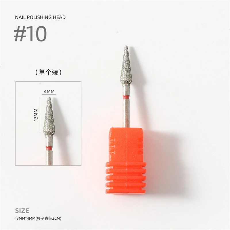 Dimoned Naill Drill Heads Cross-border exclusively for nail art Russian tungsten steel product thumbnail 4