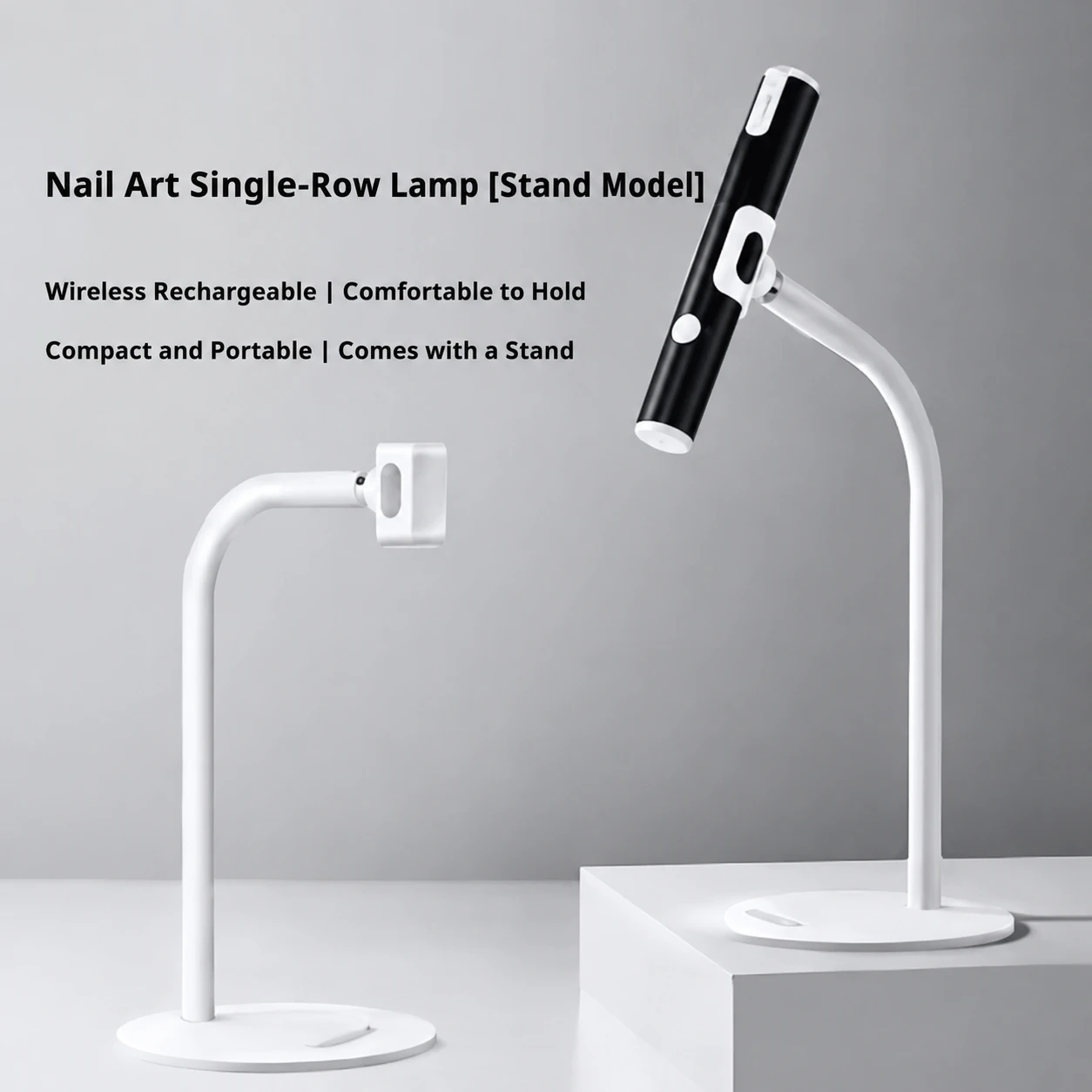 L'UGX Mini Curing Lamp Holder for LG206 Nail Dryer – Genuine Magnetic Stand, Flexible and Detachable product thumbnail 2