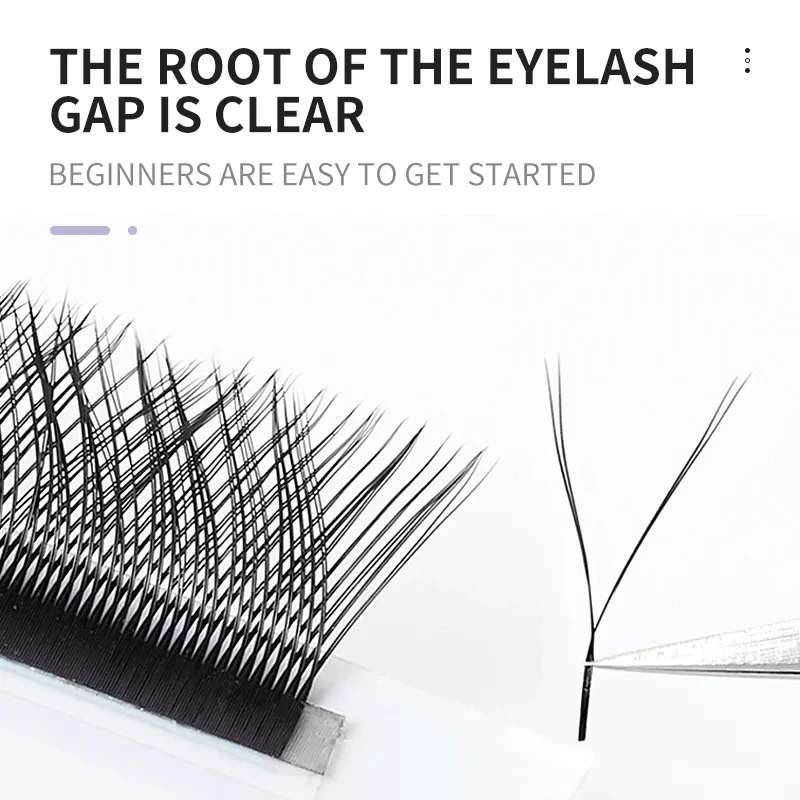 NATUHANA YY Shape Eyelash Extensions CD Curl Black product thumbnail 3