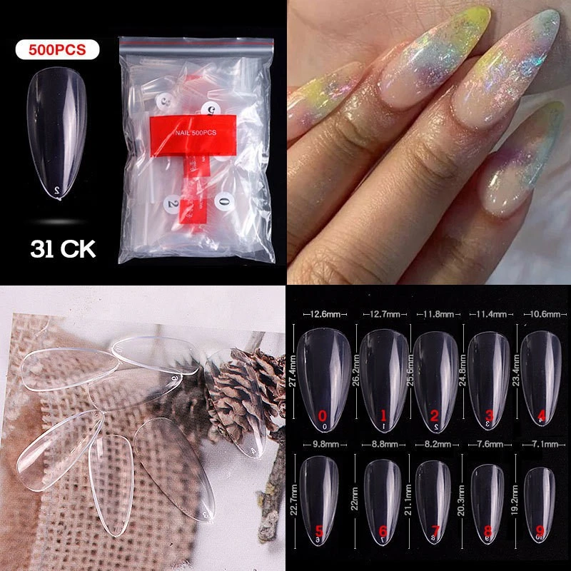nail art French pointed nail ballet nail transparent nail toe nail toe nail toe nail nail sheet product thumbnail 39