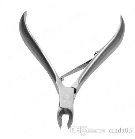 silver Nail Cuticle Nipper Manicure Pedicure Tools product thumbnail 8